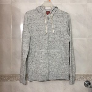 NWT | Grey Snow Zip Up Hoodie | The Original Arizona Jean Co. | Mens